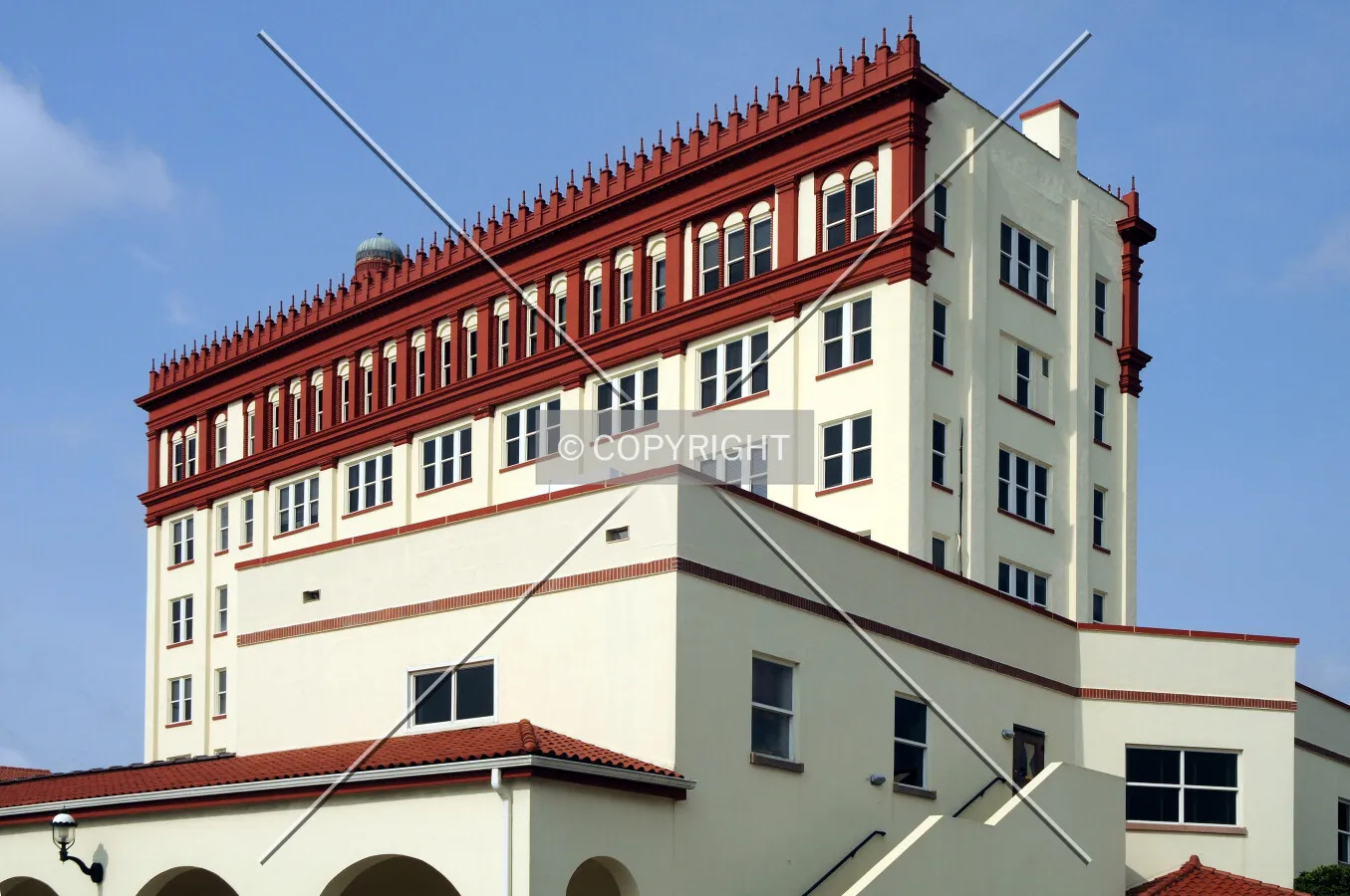 View from the northeast