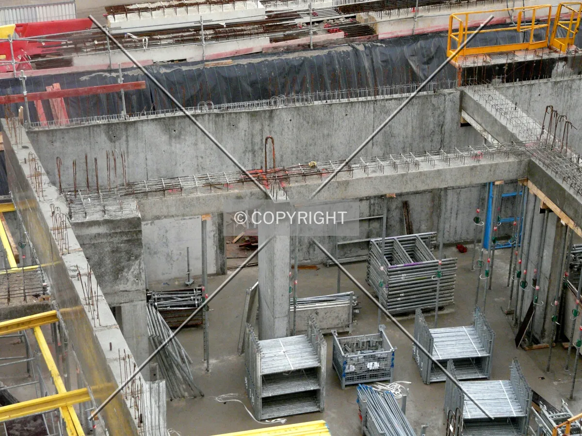 Underground floor on the east side