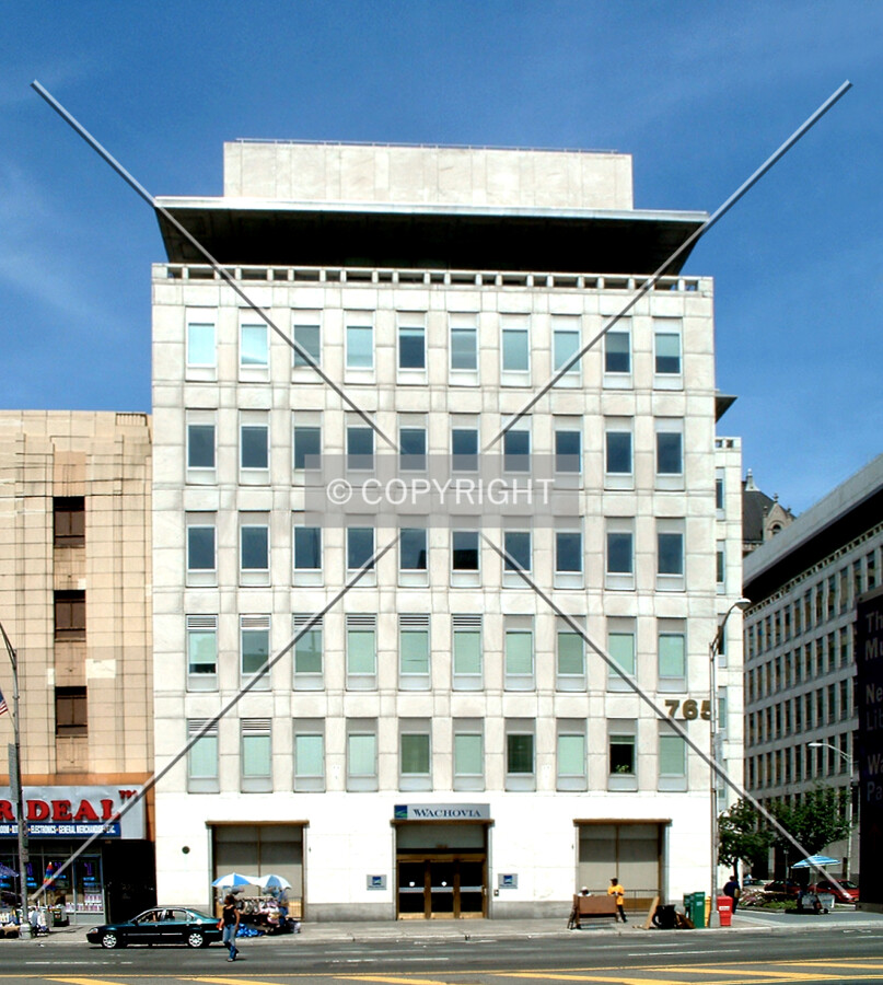 View from the southeast across Broad Street