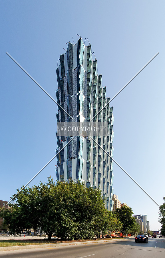 Northwest view; September 20, 2020