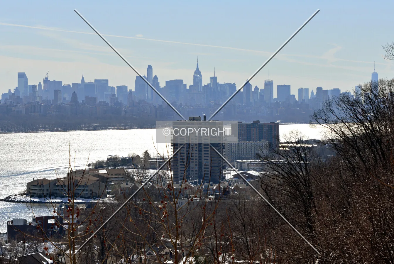 Edgewater from the north
