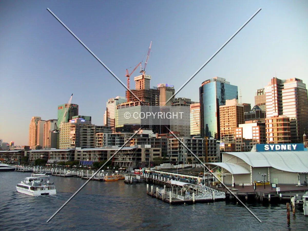 View northeast from Pyrmont Bridge