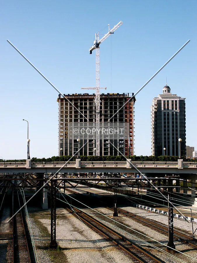 North side over the Illinois Central tracks