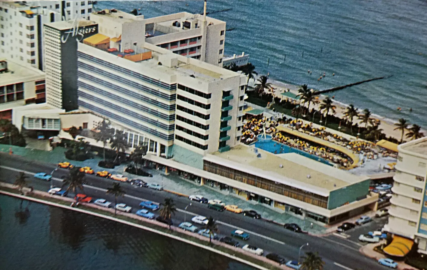 Vintage view from the southwest