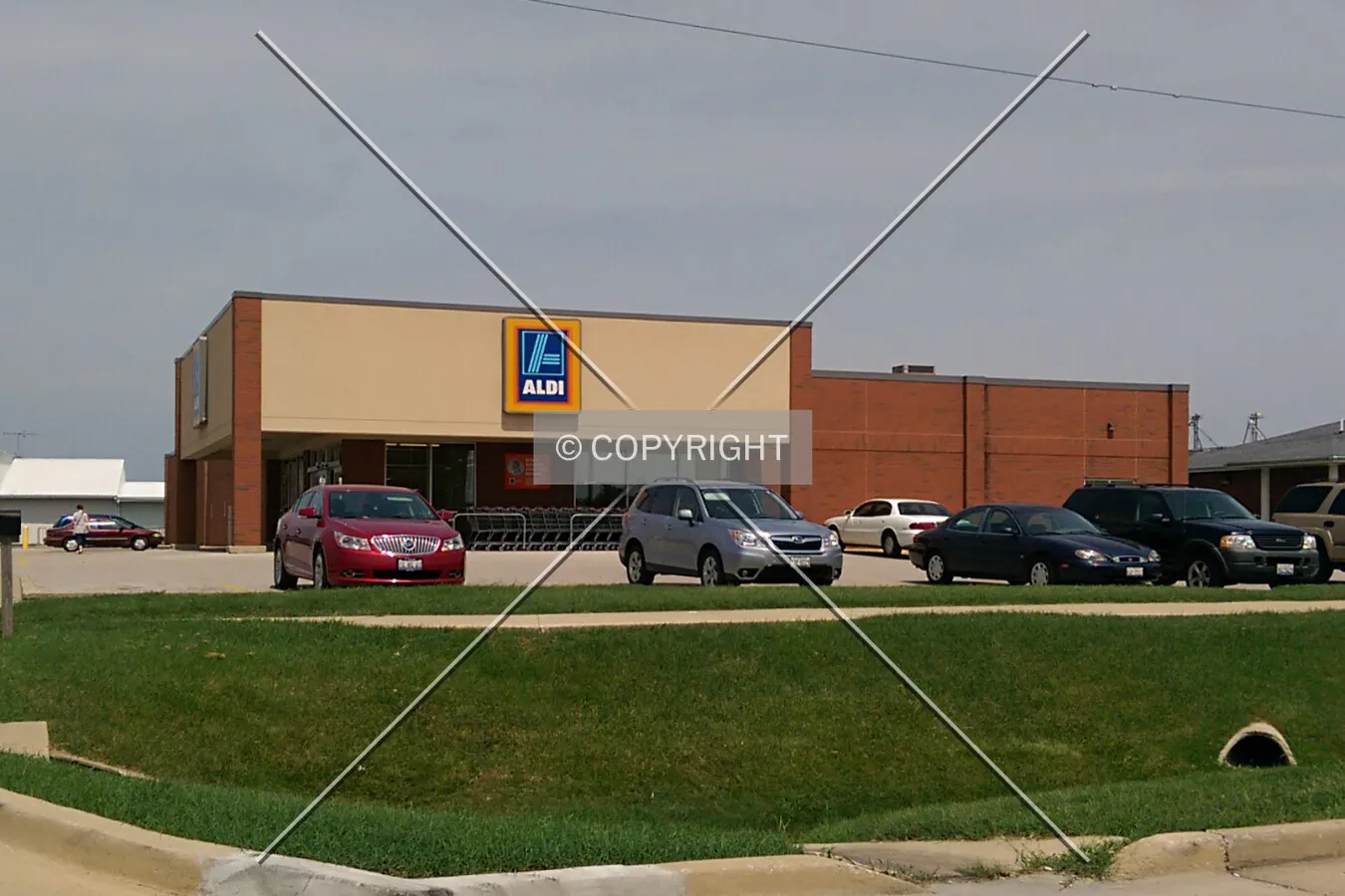 View from the southwest; August 23, 2015