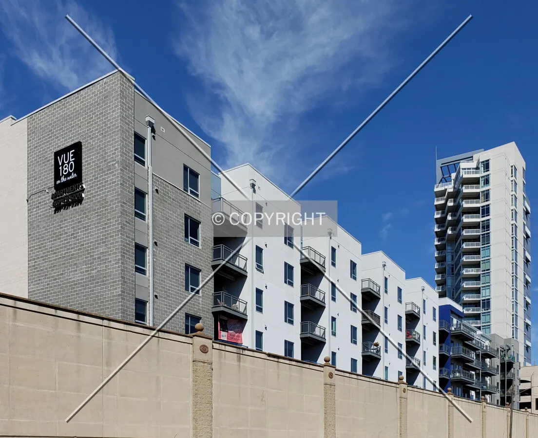 View from the south; October 5, 2019