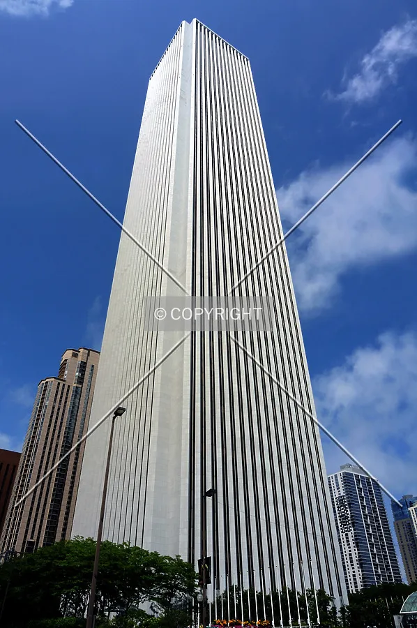 Looking up from the southwest