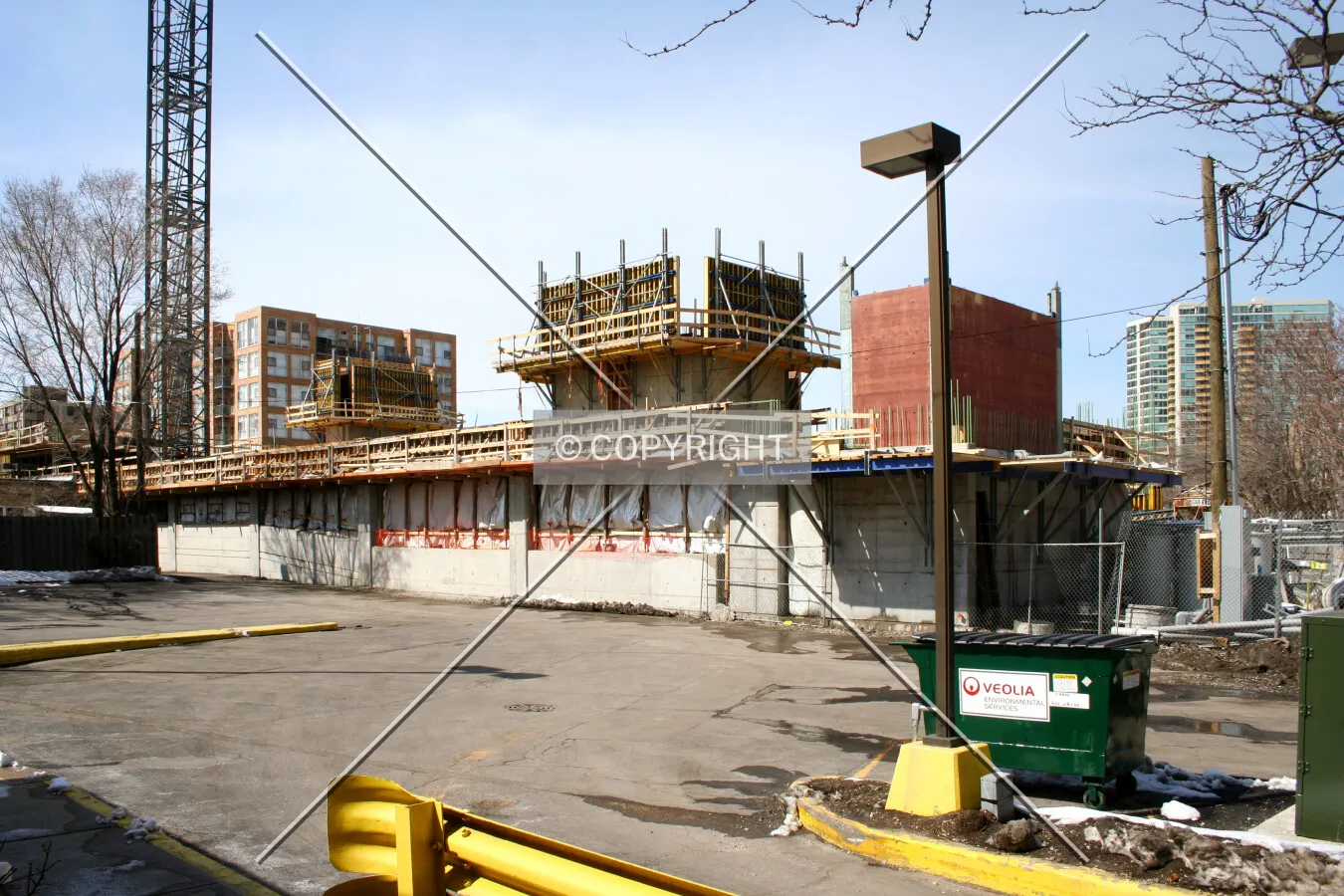 View from the southeast
