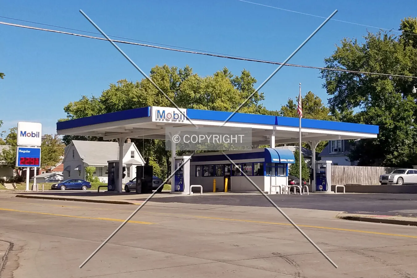 View from the southwest; September 30, 2017
