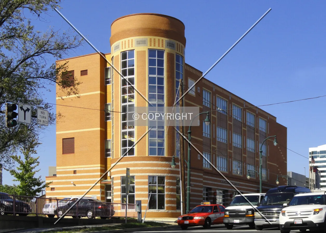 From Grorgia Avenue to the southeast