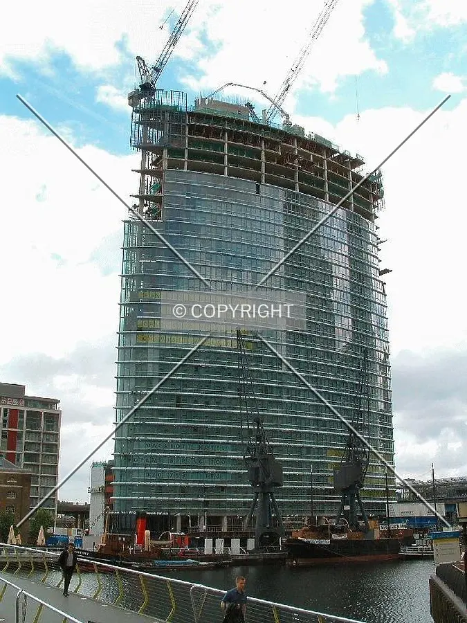 Image of the continuing construction
