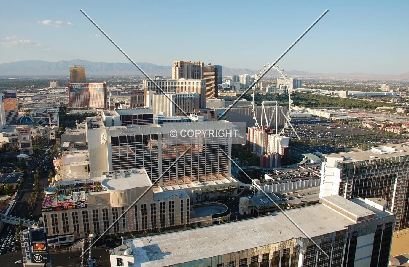 View looking northeast