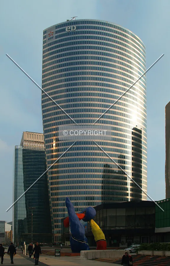 As seen from the western side