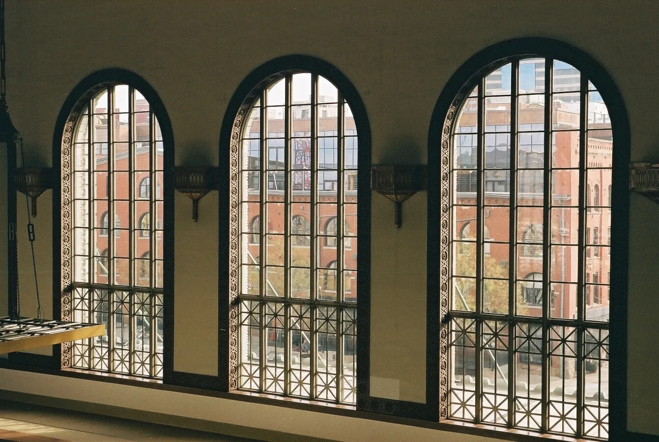 Looking out the windows
