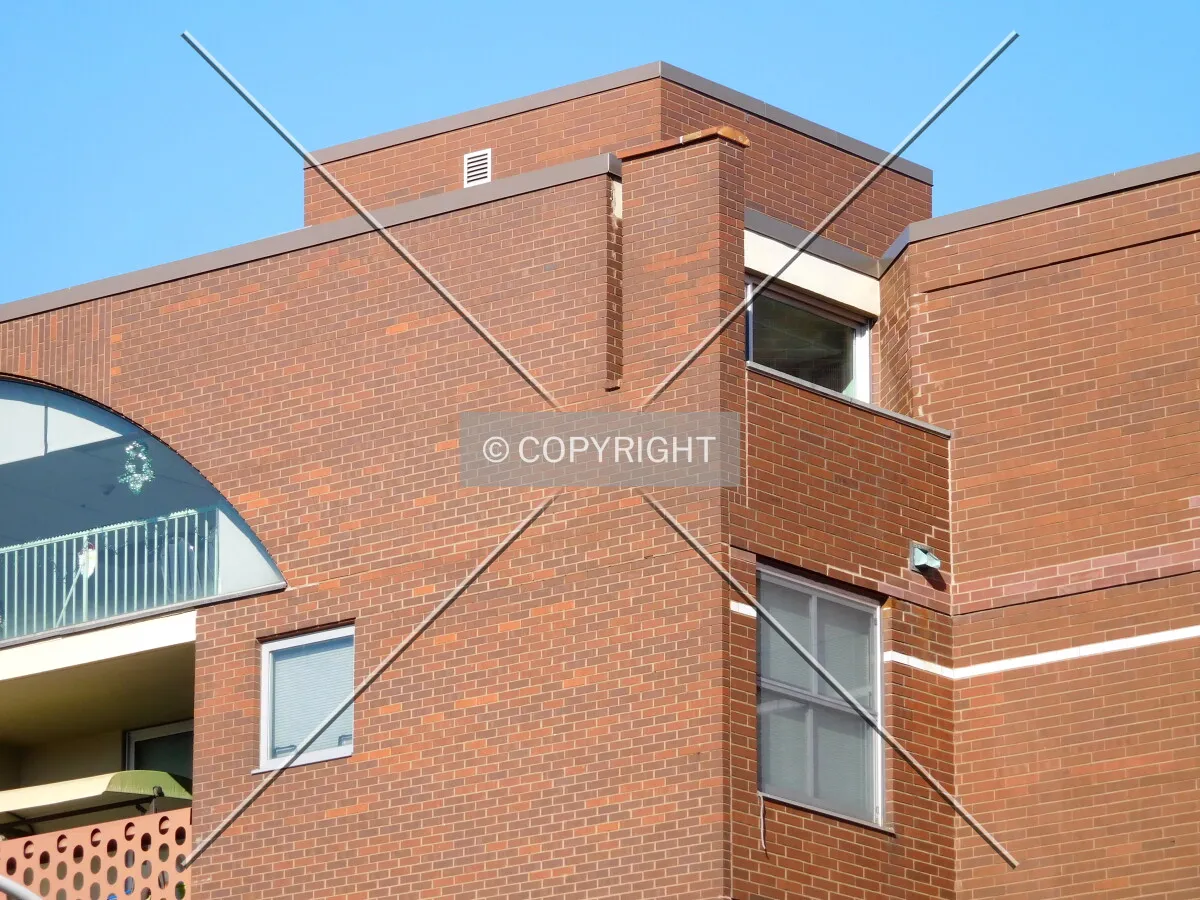 Southeast corner detail