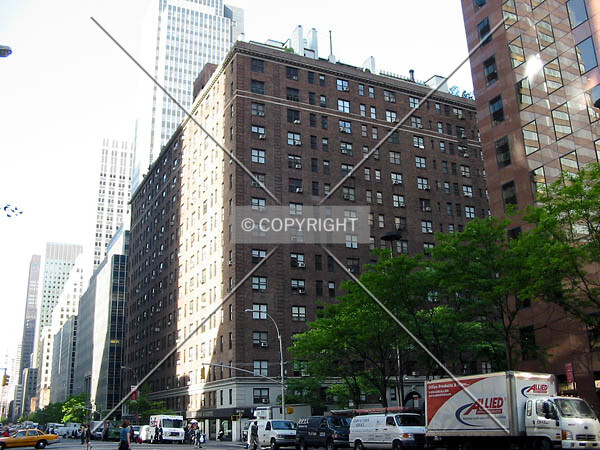 View to the southwest from 3rd Avenue