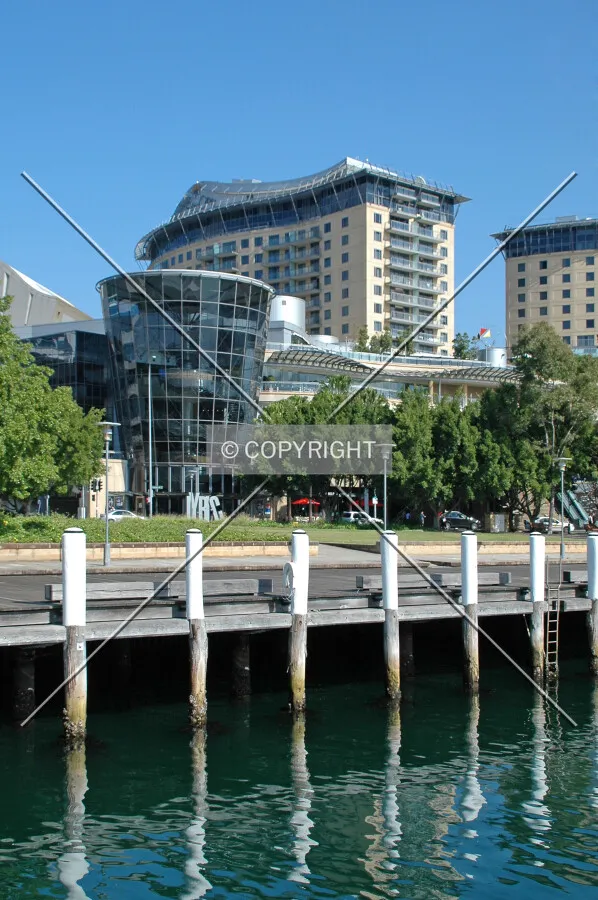 As seen from the waterfront