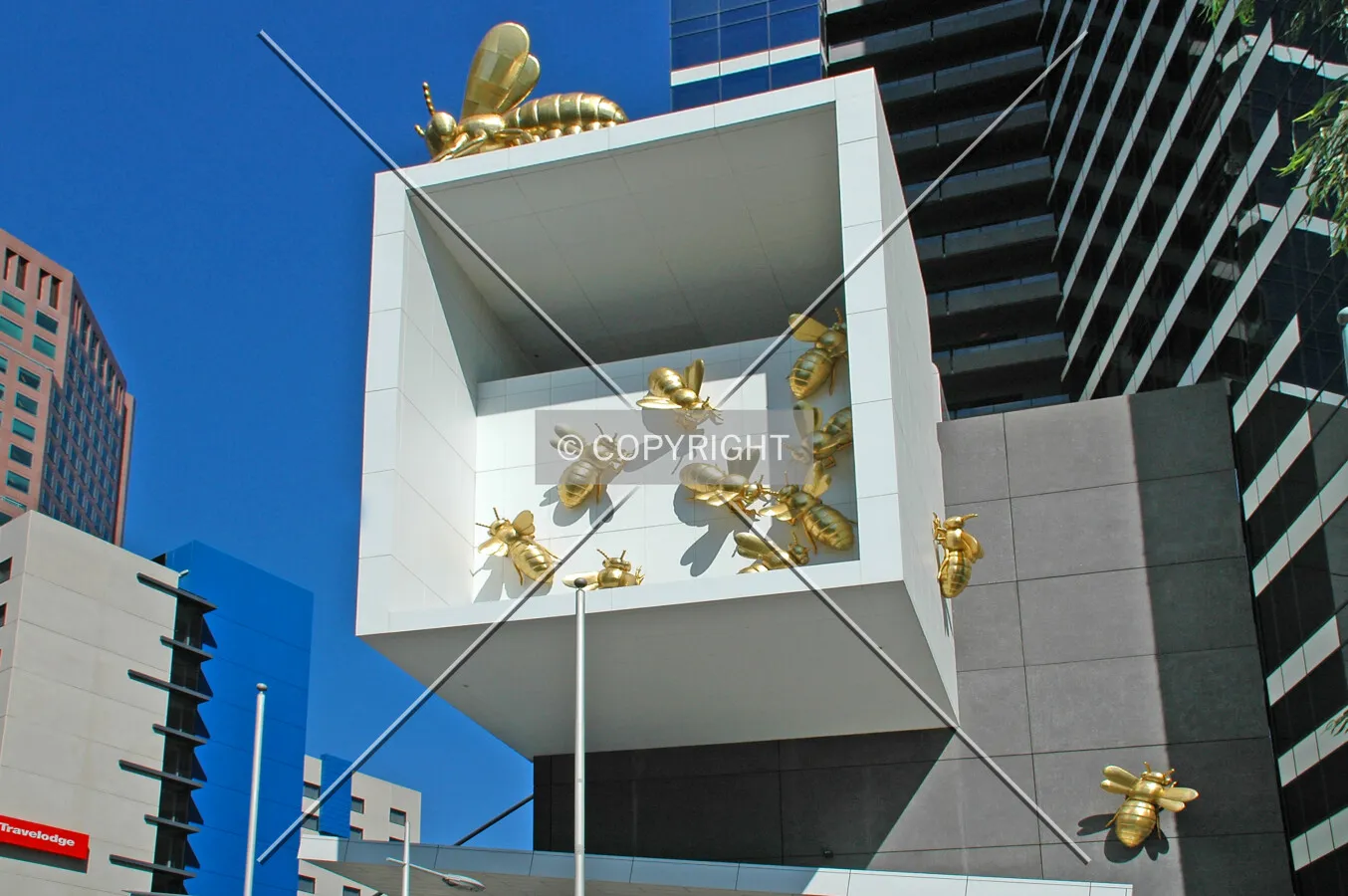 Sculptures on the base