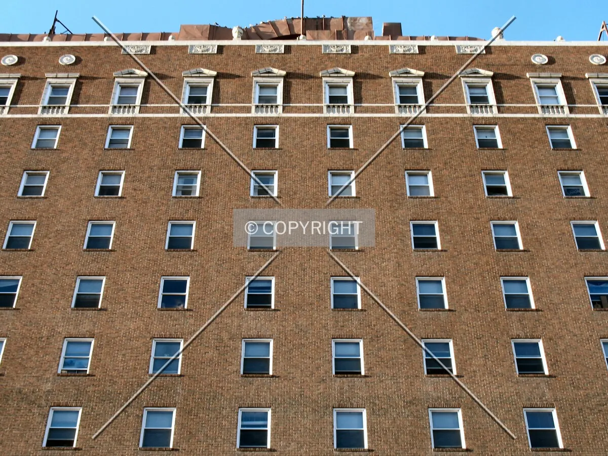 Looking up from 1st Avenue NE