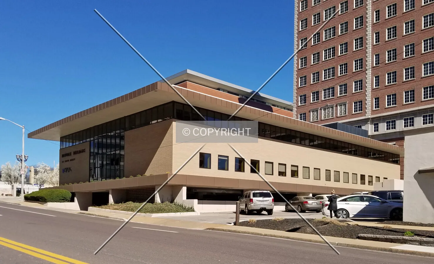 View from the southwest; March 7, 2017