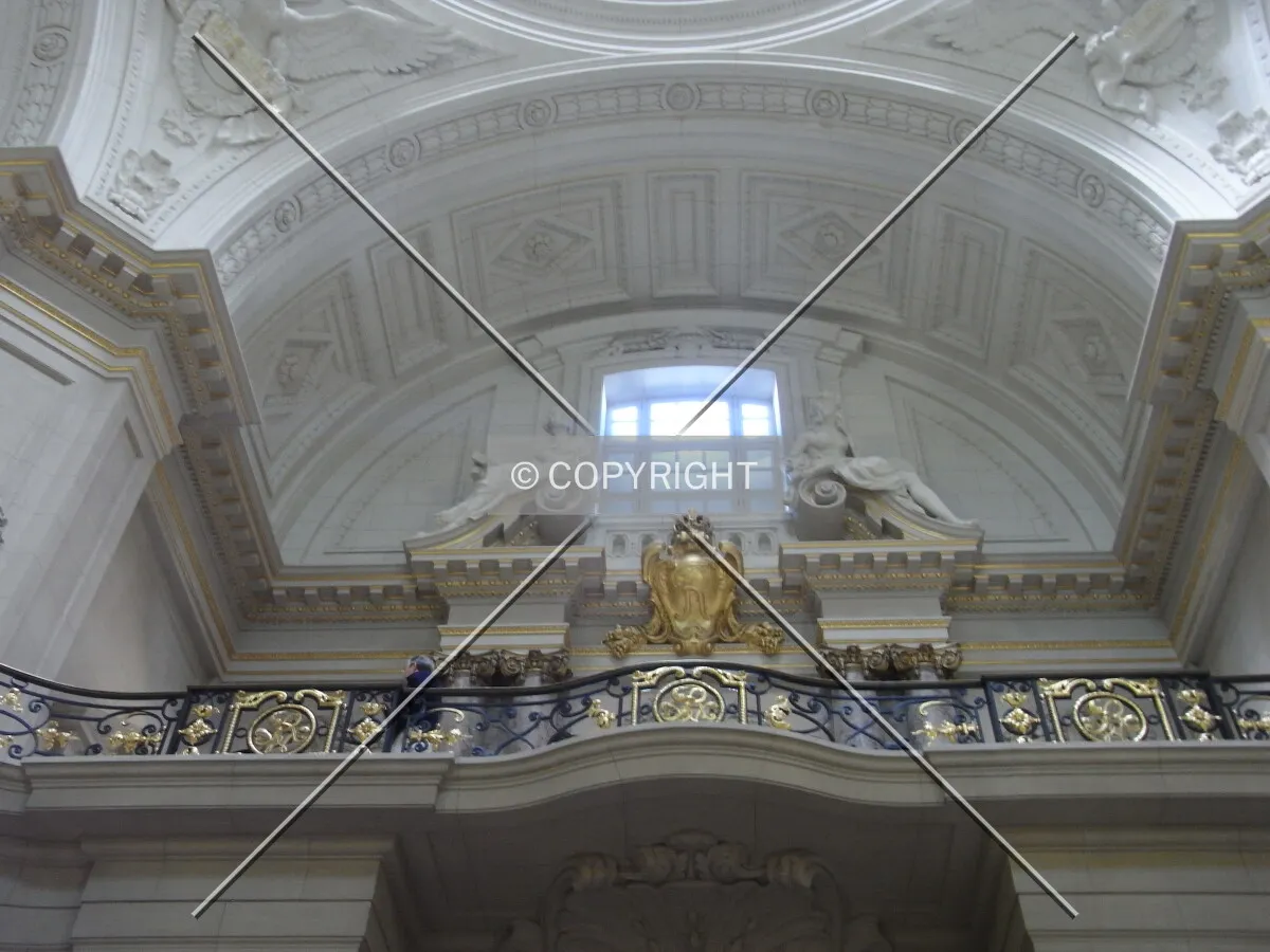 Gallery in entrance hall of Bode Museum
