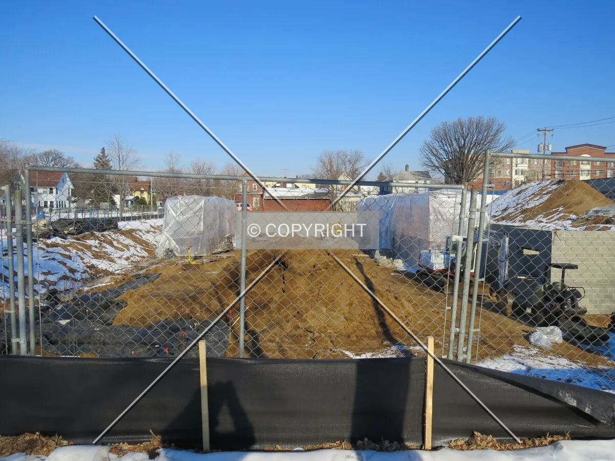 View to the north from 18 1/2 Avenue NE