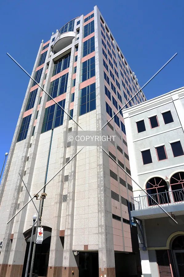 Looking up from the southeast