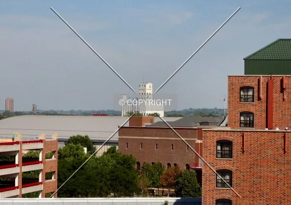 Distant view from the south