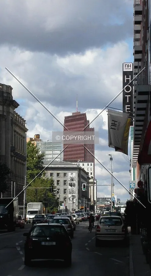View of the tower from Leipzigerstrasse