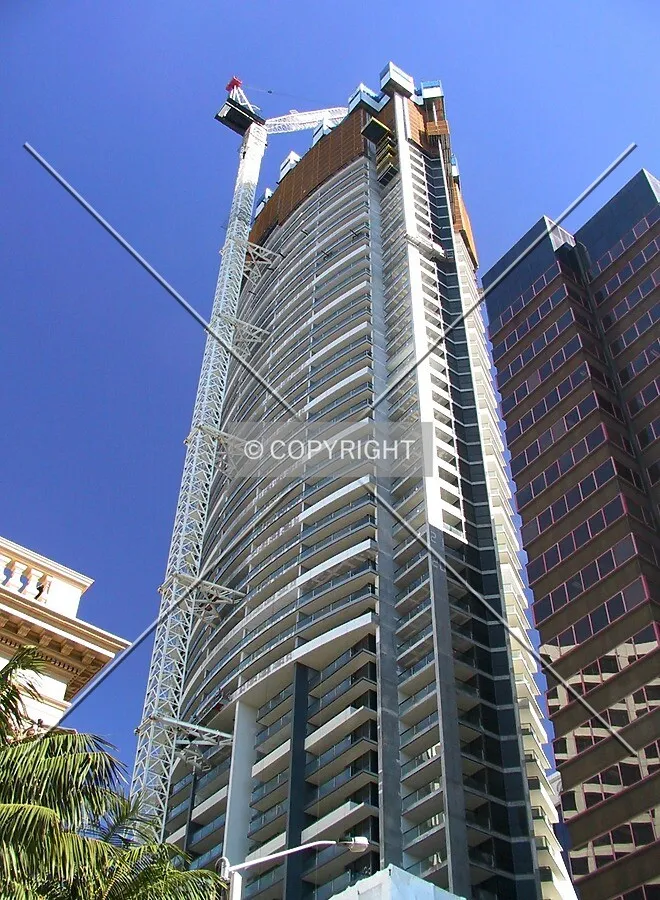 Looking up from Queen Street