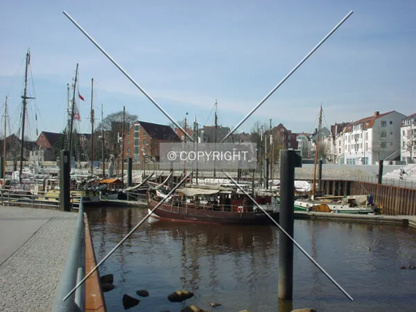 The harbor in a northern suburb