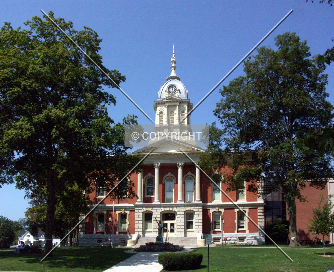 View from the east
