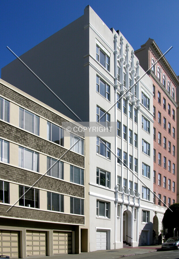 From across Jackson Street to the southwest