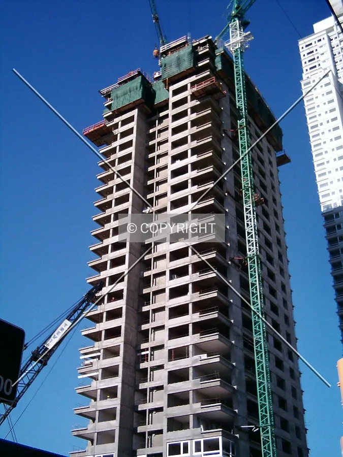 Working in 26 floor