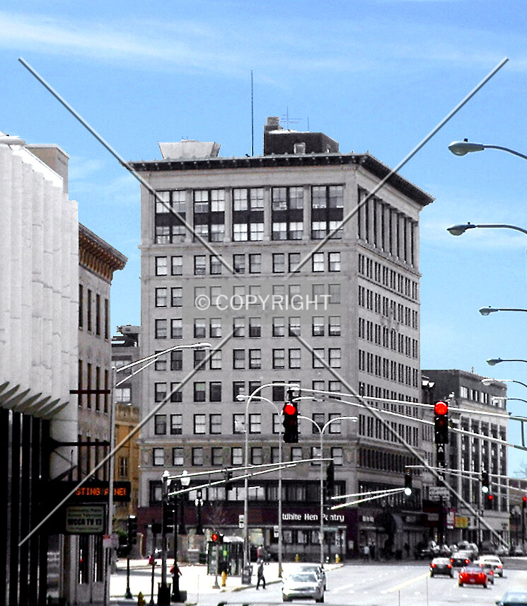 View from the north along Main Street