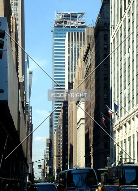 View north toward Times Square