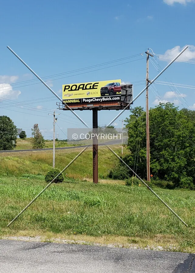 View from the west; July 20, 2019