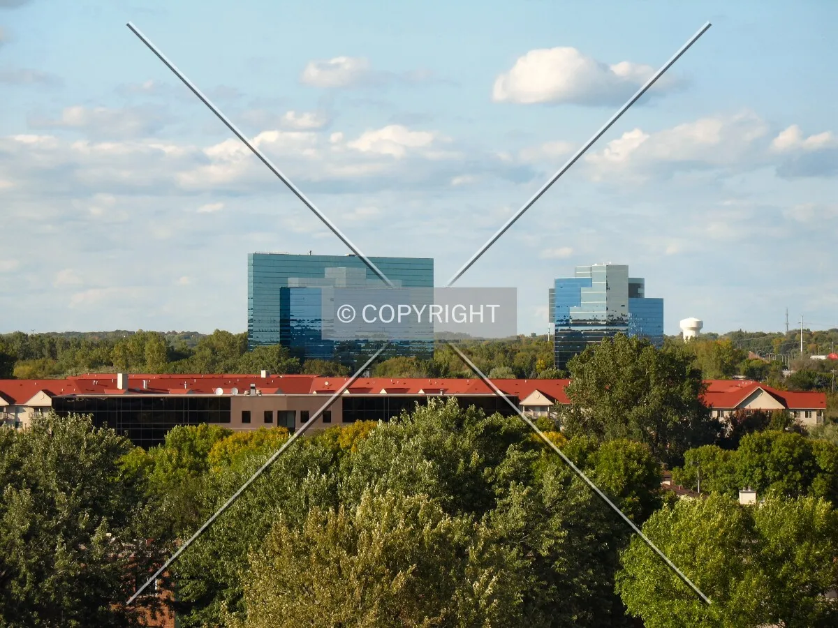 Distant view from the south