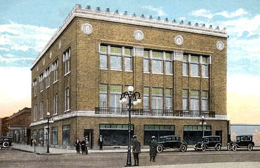 Vintage view from the northwest