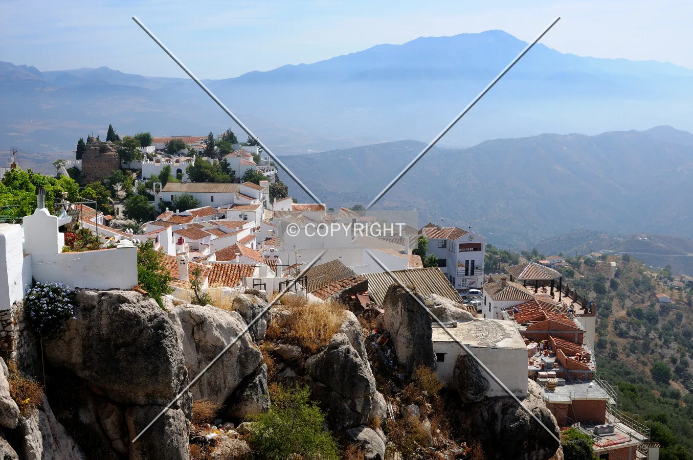 Comares historic town