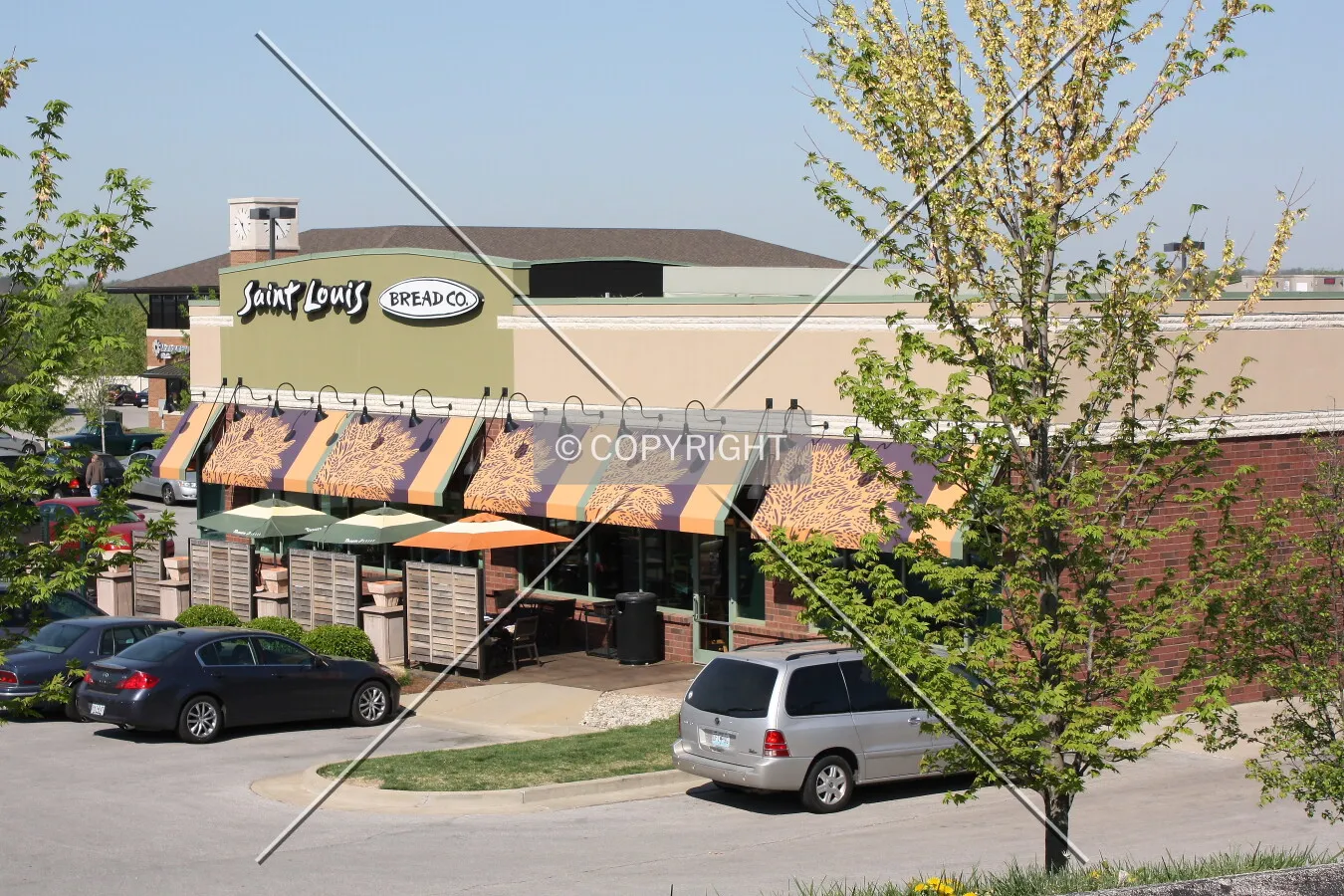 View from the southeast