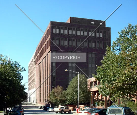 View from the southeast along Greene Street