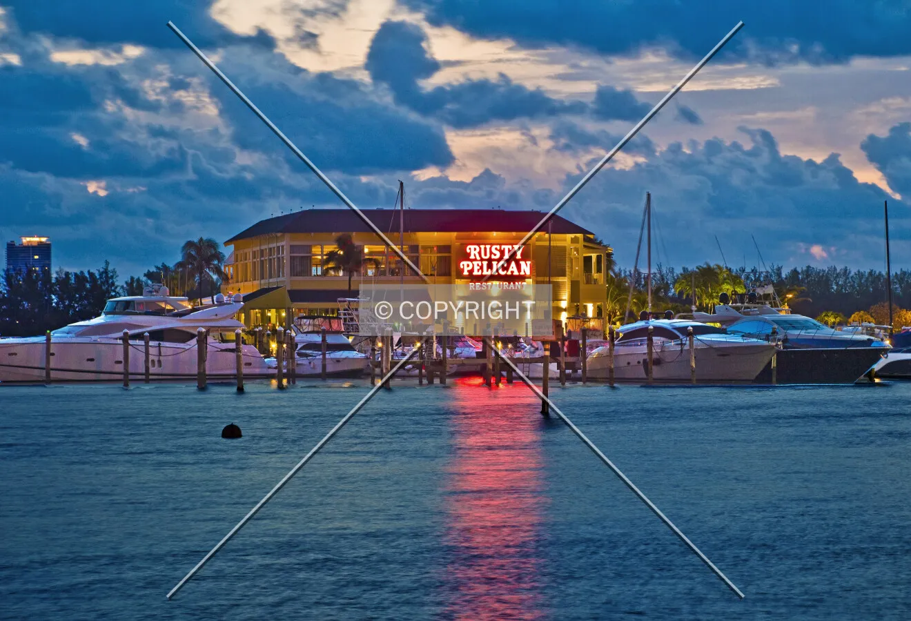 Rusty Pelican Restaurant, Miami, Florida, U.S.A.
