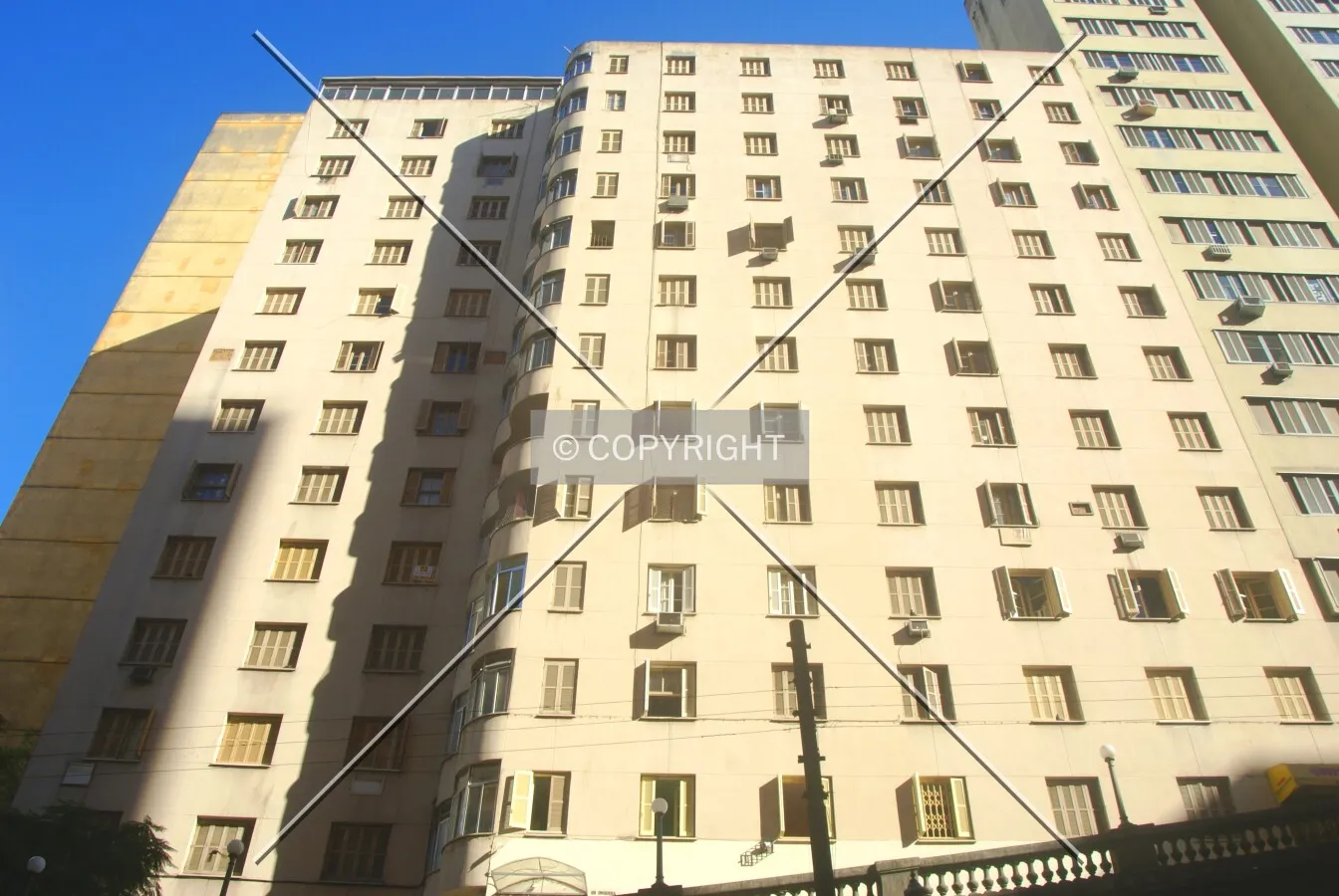 View from across Borges de Medeiros Avenue