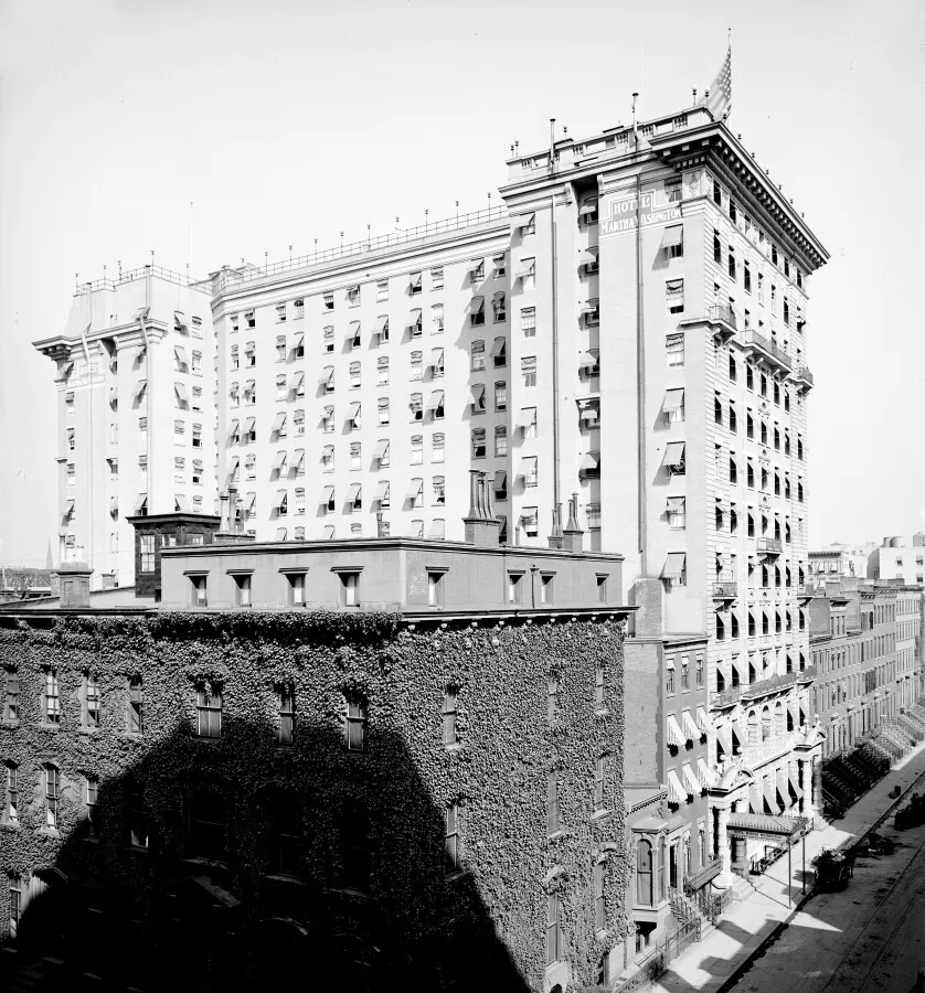 Vintage view from the west