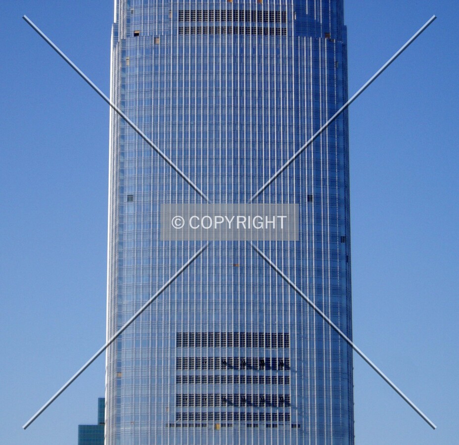 A few windows are still missing on the southern exterior of the middle section