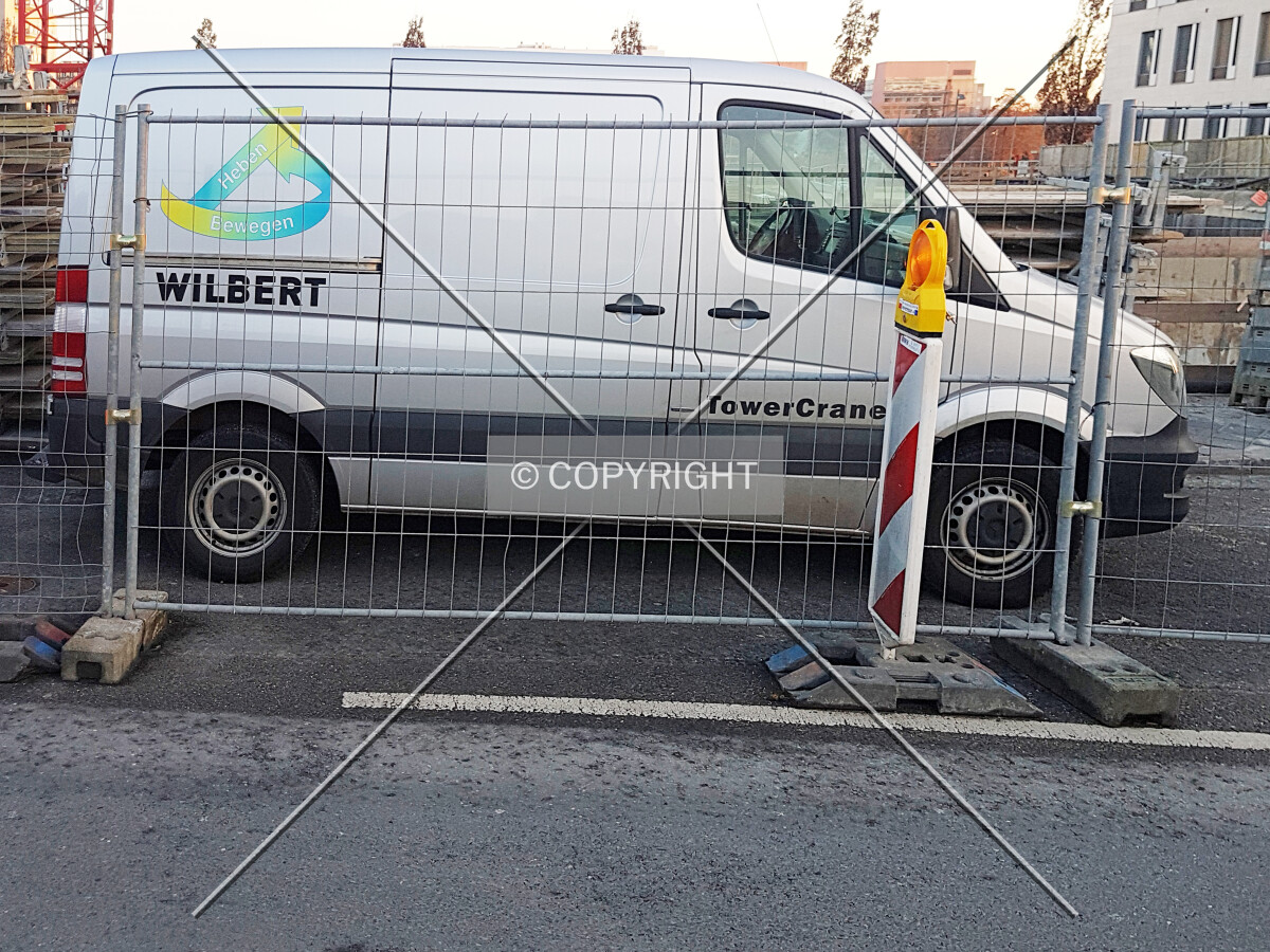 Service vehicle of WILBERT TowerCranes