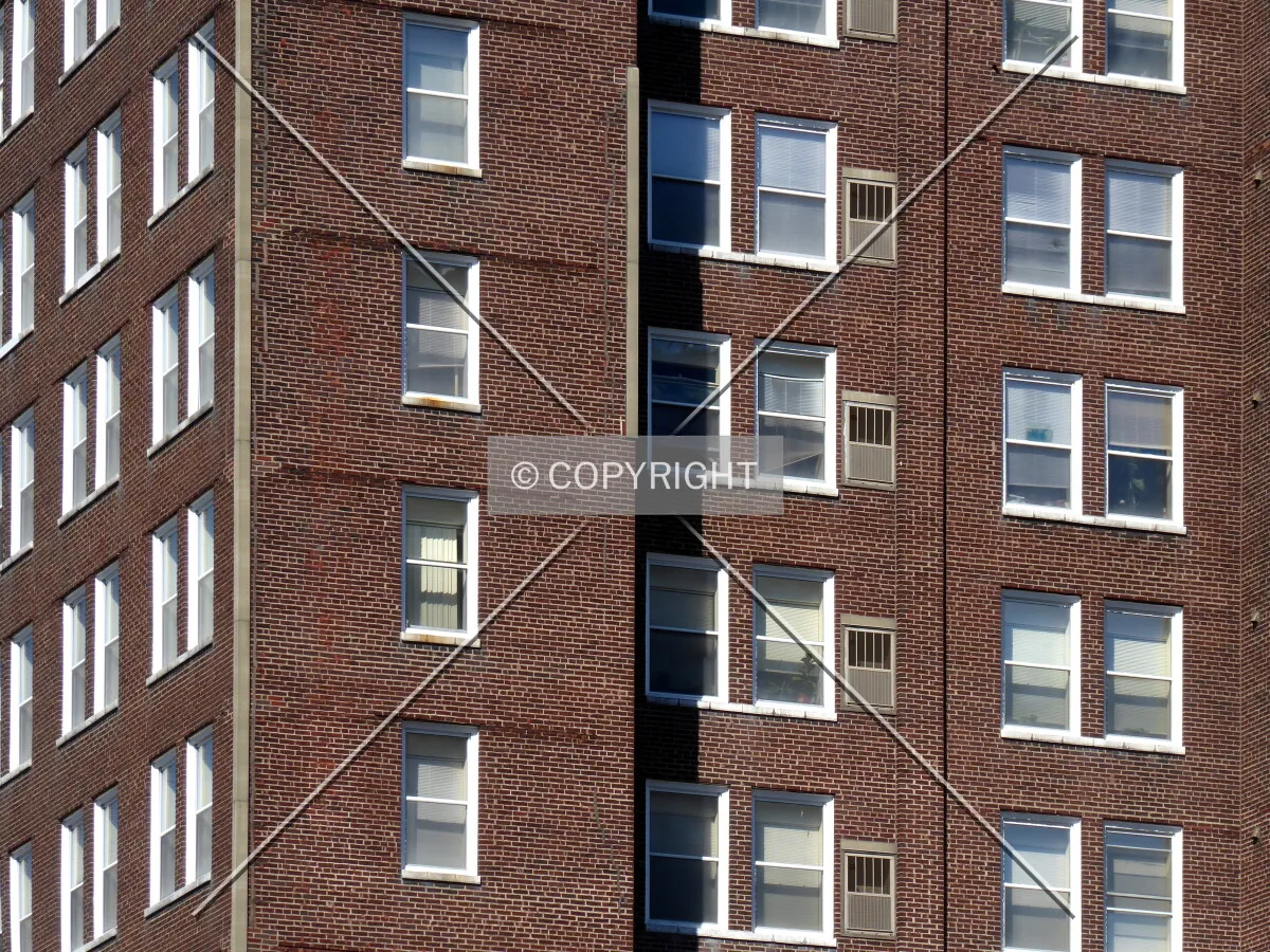 Southern facade detail