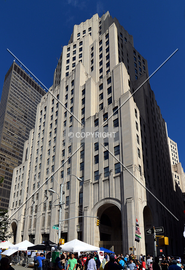 View from the southwest on Madison Avenue