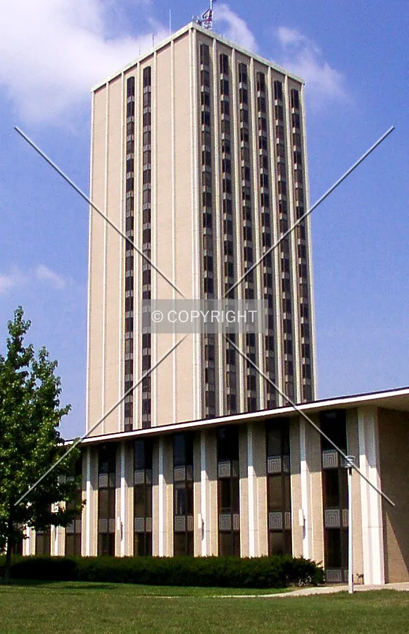 View from the southeast